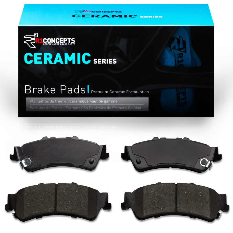 Cadillac DTS Brake Pads - Rear - R1 Concepts - Ceramic - `99-`11